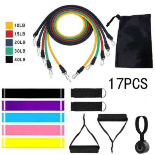 11-Piece Resistance Band Set